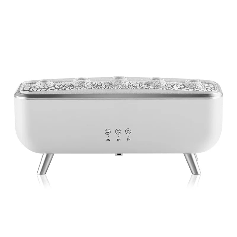 Transform Your Space with the Smoke Ring Flame Humidifier - Dynamic Jellyfish Remote Control Lantern and Essential Oil Diffuser