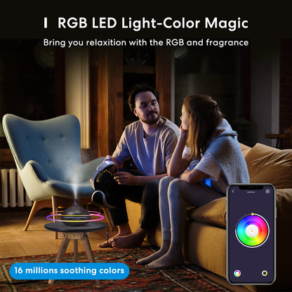 Homekit Smart Essential Oil Diffuser Wifi Air Humidifier EU/US/UK/AU Plug Work with Apple Homekit Siri Alexa Google Home